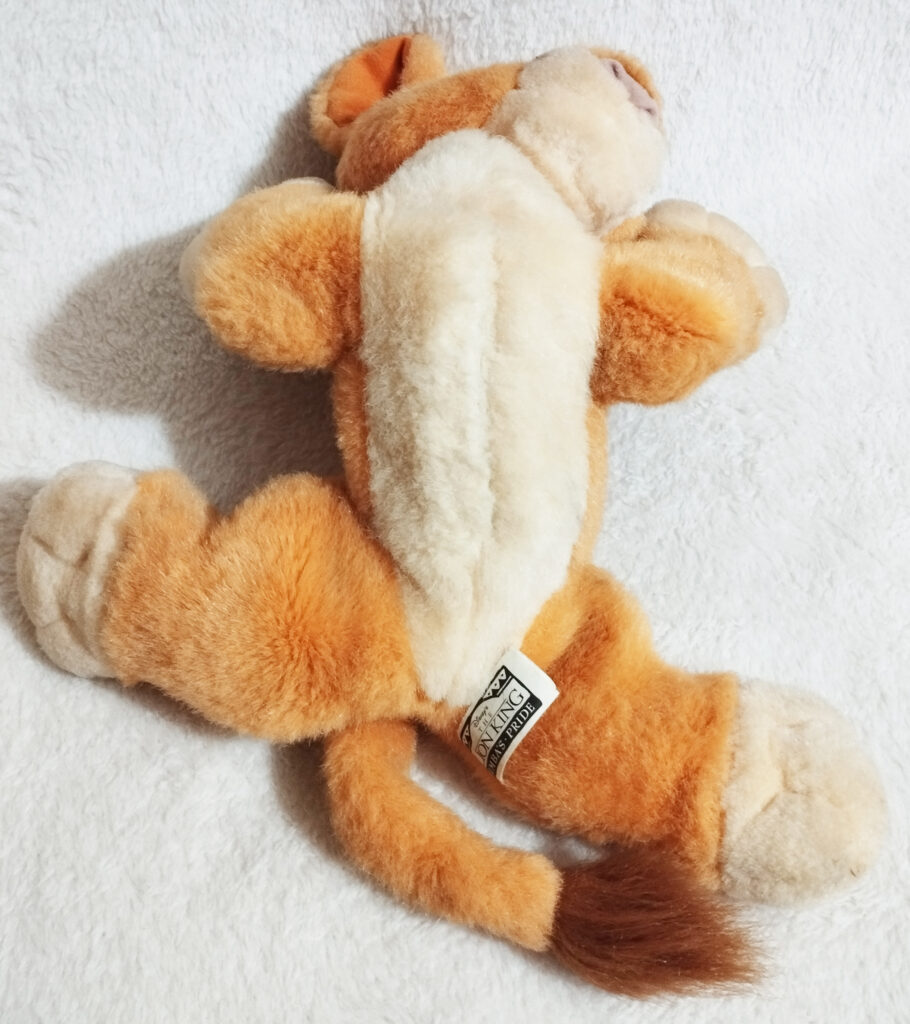 The Lion King II Purring Plush by Mattel - Purring Kiara bottom