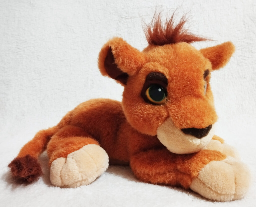 The Lion King II Purring Plush by Mattel - Purring Kovu
