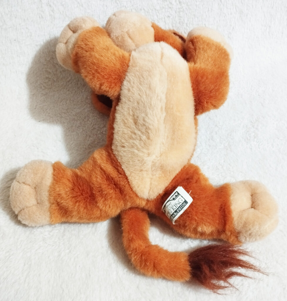 The Lion King II Purring Plush by Mattel - Purring Kovu bottom