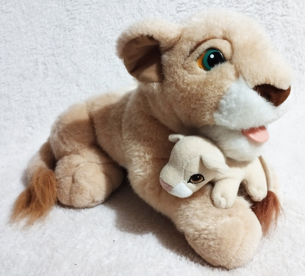 The Lion King II Loving Licks plush by Mattel
