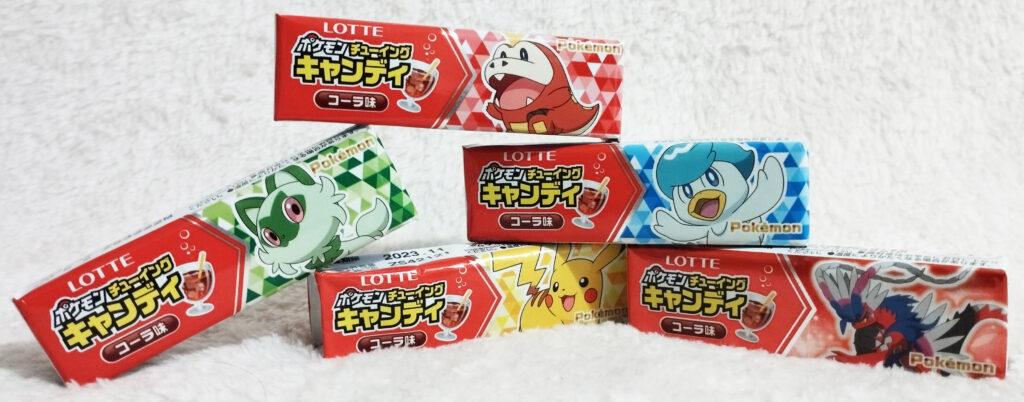 Pokemon Chewing Candy Cola Flavour by Lotte - Pokémon Scarlet & Violet