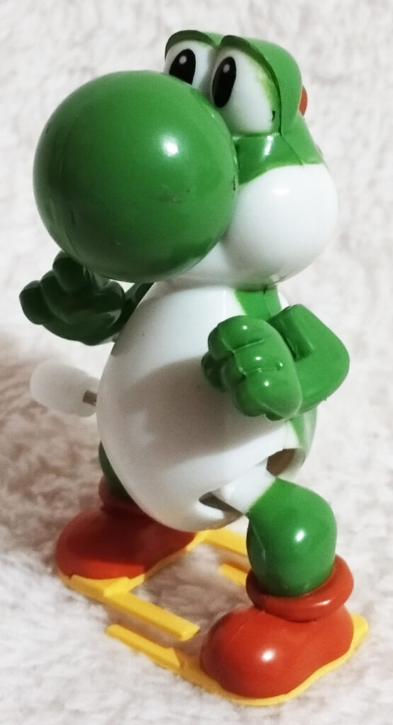 Super Mario Yoshi Wind-up figures by Tomy - Green Yoshi