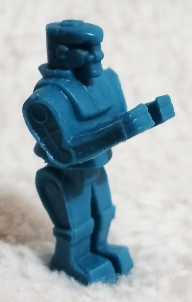 World’s Smallest Micro Toy Box by Super Impulse - Series 1 - Rock'em Sock'em Robots - Blue Robot
