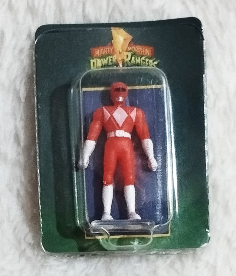 World’s Smallest Micro Toy Box by Super Impulse - Series 1 - Power Ranger - Red Ranger