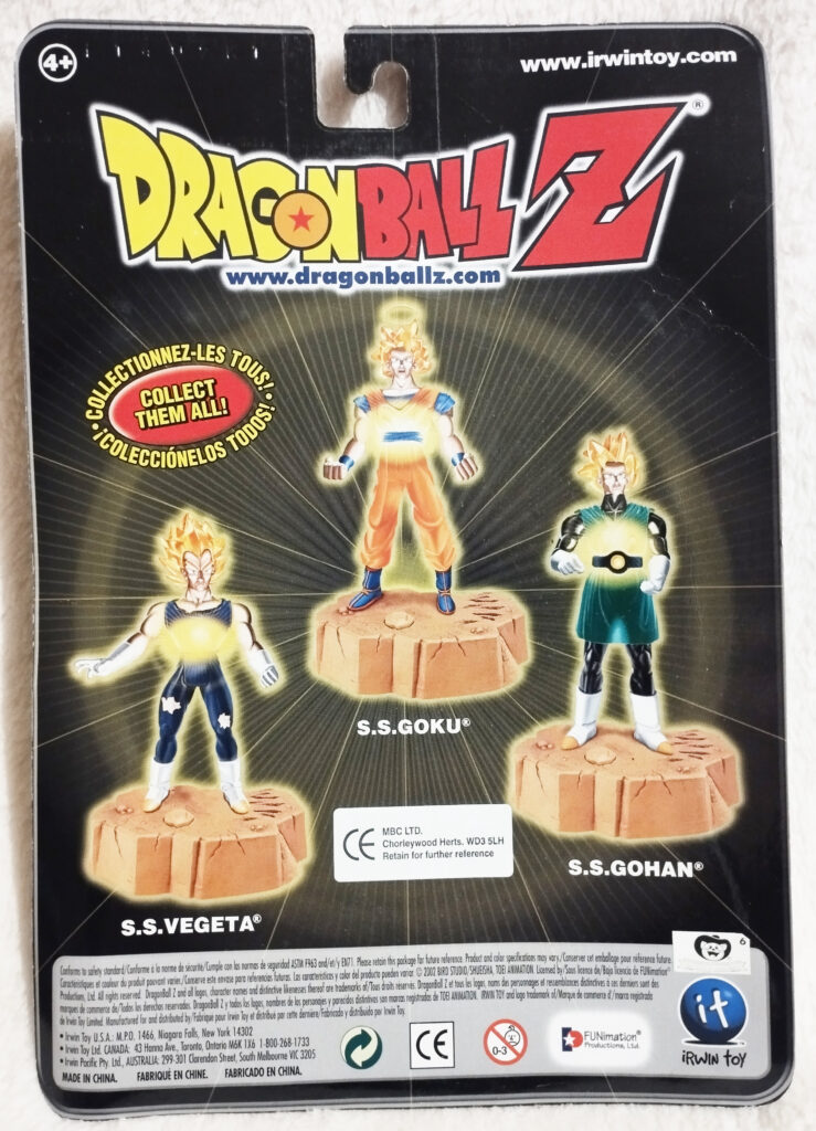 Dragonball Z Energy Glow by Irwin Toy - Series 1