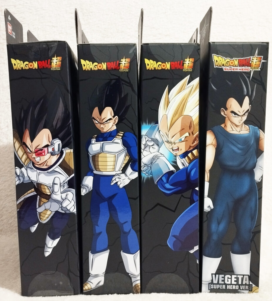 Dragonball Super Dragon Stars Series Action Figures by Bandai packaging side
