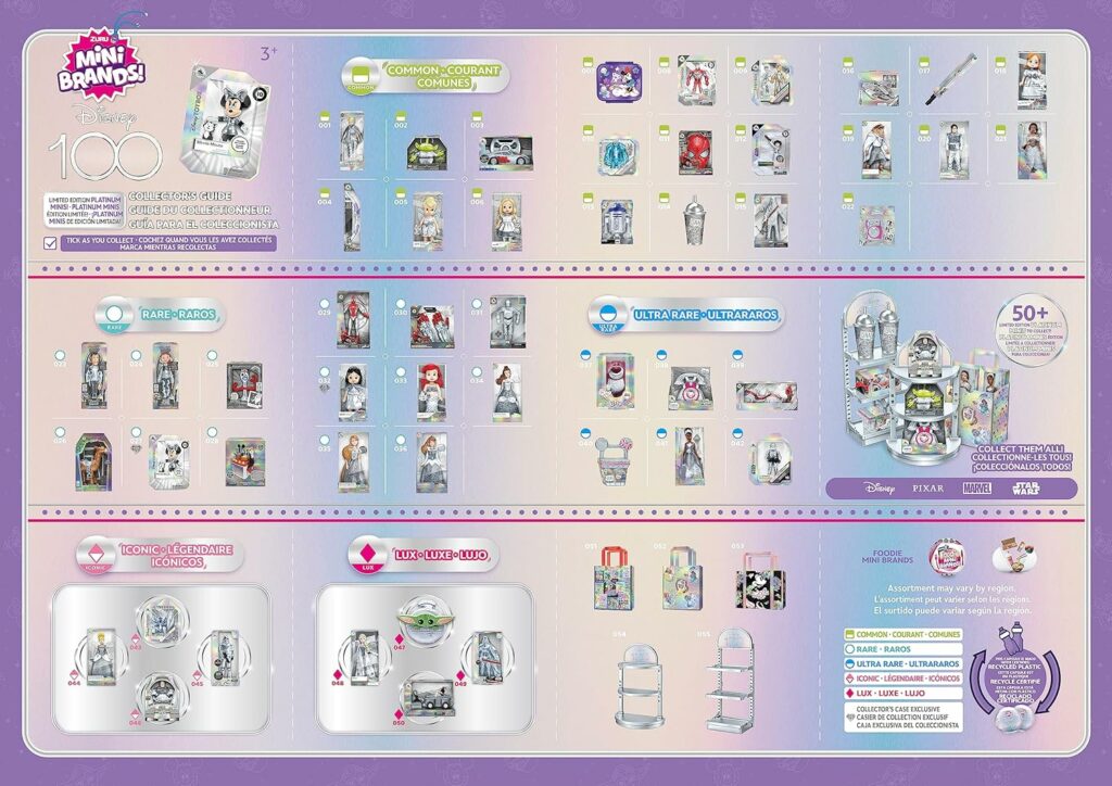 Disney Store Mini Brands! by Zuru - Disney 100 Collector's Guide