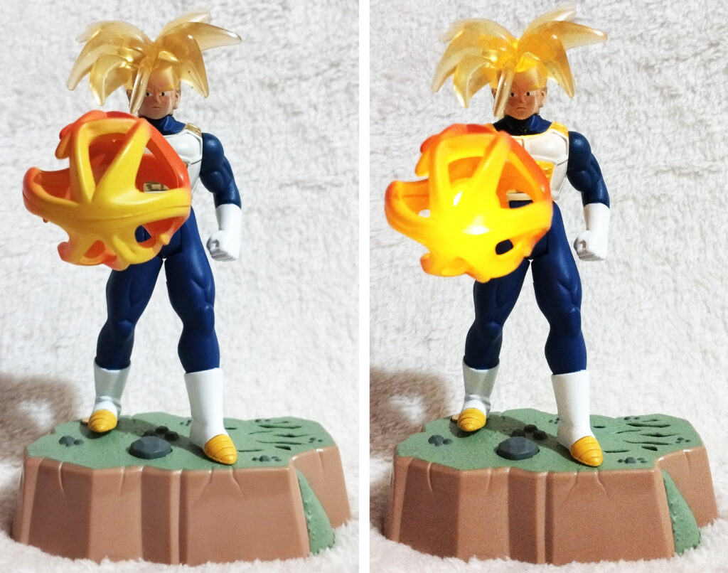 Dragonball Z Battle Ready Warriors by Jakks Pacific - Series 4 - Super Saiyan Trunks