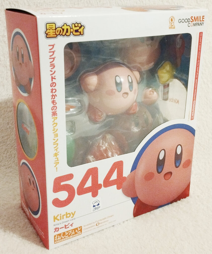 Kirby's Dream Land Nendoroid by Good Smile Company - 544 Kirby - packaging