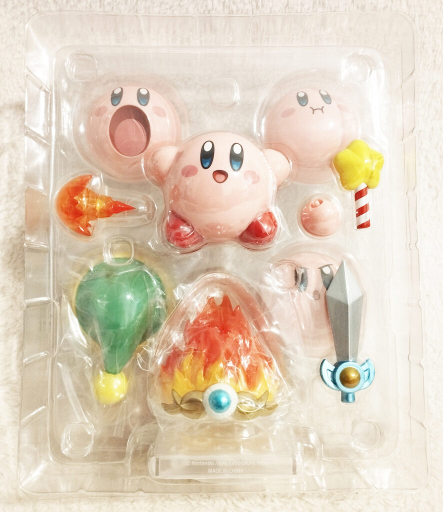 Kirby's Dream Land Nendoroid by Good Smile Company - 544 Kirby - tray