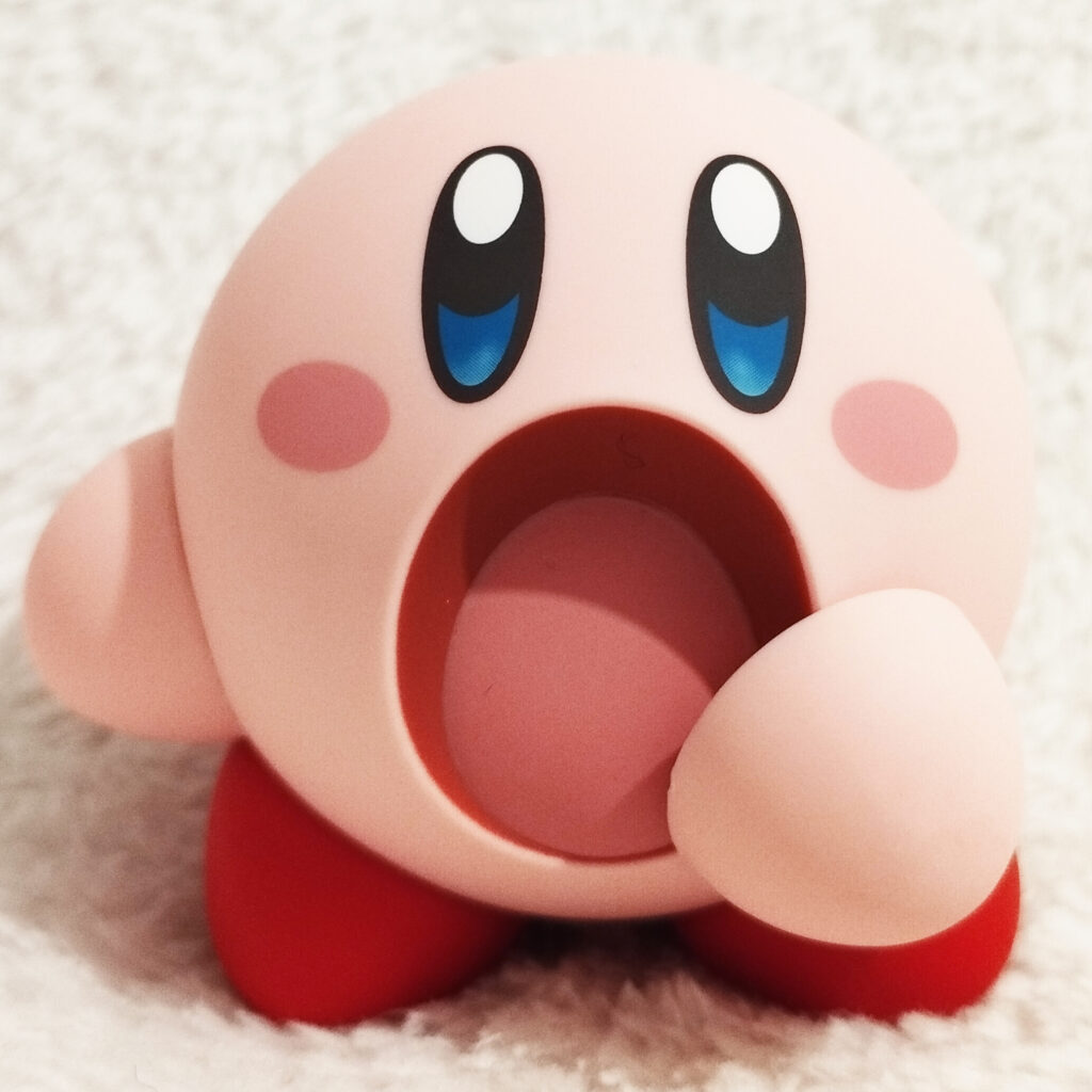 Kirby's Dream Land Nendoroid by Good Smile Company - 544 Kirby - shocked