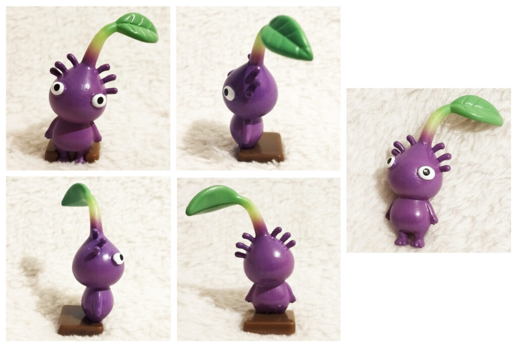 Pikmin Surprise Egg Bath Ball by Bandai - Purple Pikmin
