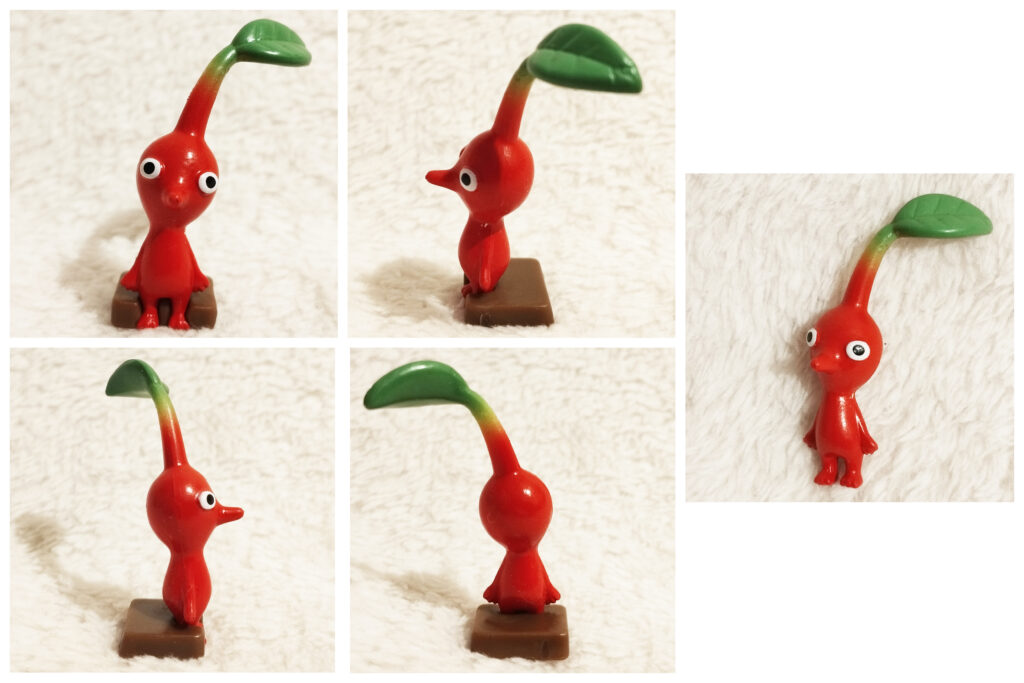 Pikmin Surprise Egg Bath Ball by Bandai - Red Pikmin