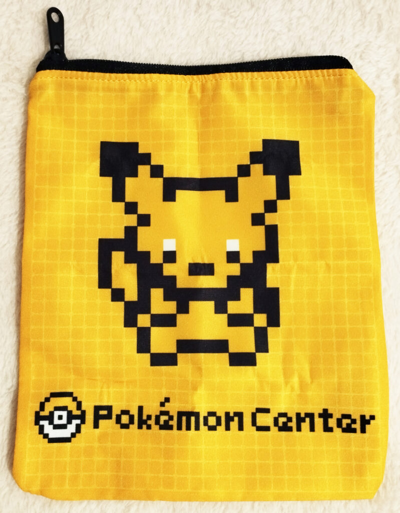 Pouch Collection 2 by Pokémon Center - Pixel Pikachu (front)