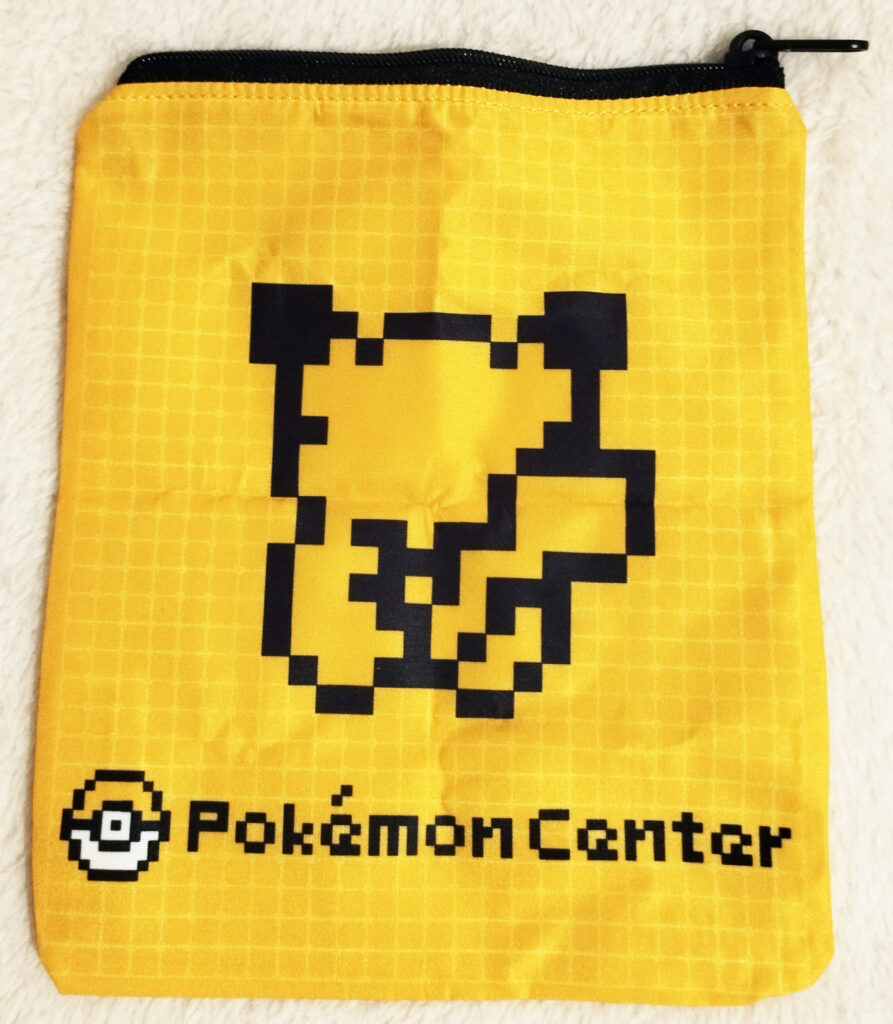 Pouch Collection 2 by Pokémon Center - Pixel Pikachu (back)