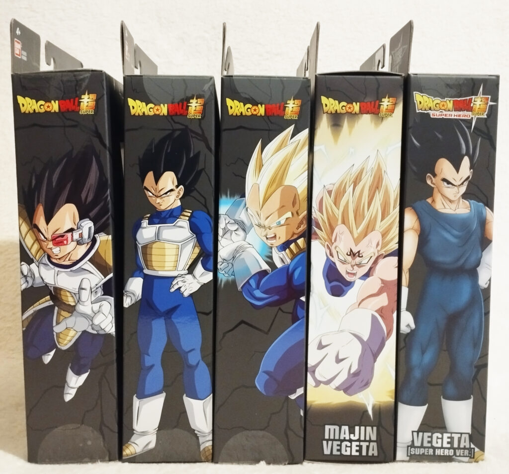 Dragonball Super Dragon Stars Series Action Figures by Bandai packaging side