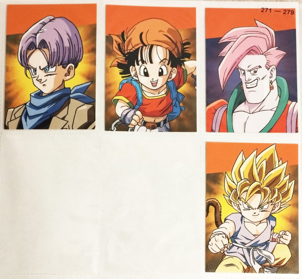 Dragonball Universal Collection by Panini - G16~G18, G21