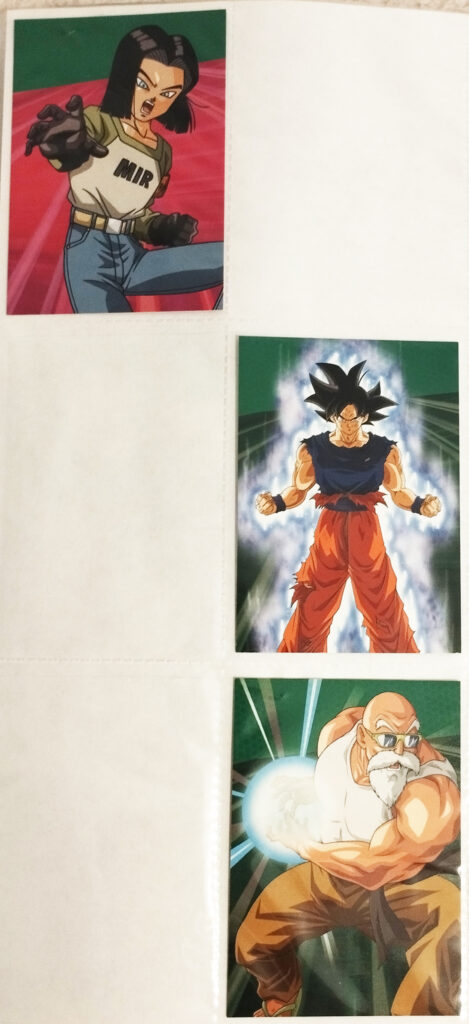 Dragonball Universal Collection by Panini - S46, S50, S53