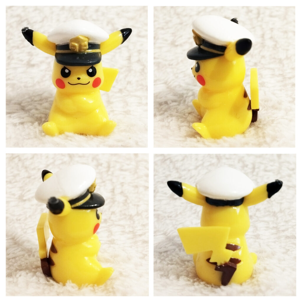 Pokémon Surprise Egg Bath Ball by  Bandai; Pokémon Figure Collection Rising Volt Tacklers - Captain Pikachu