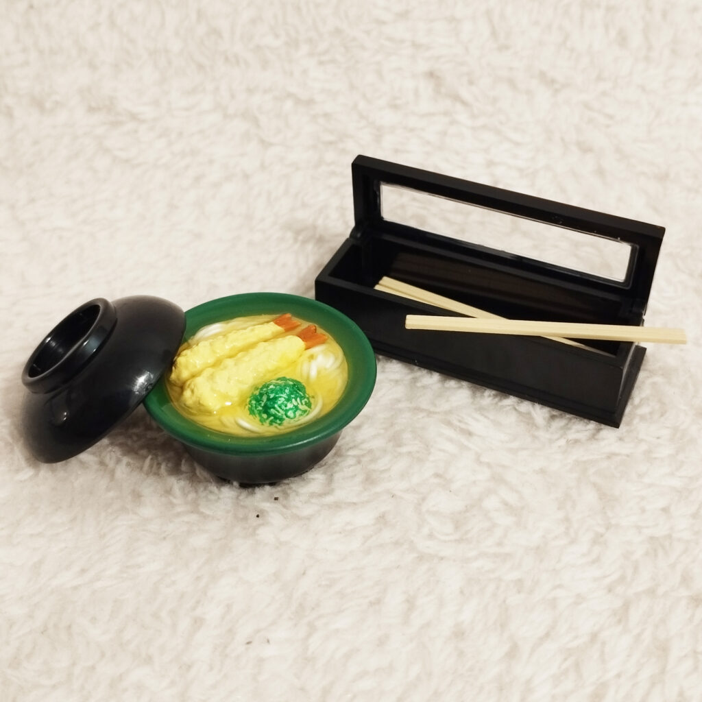 Kura Miniature Collection by Kura - Shrimp Tempura Udon & Chopstick Holder