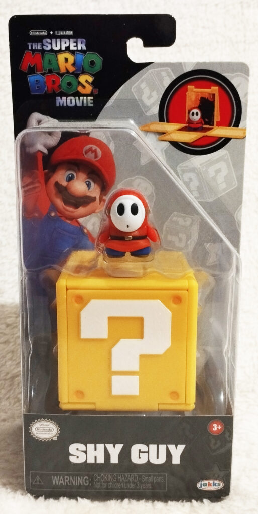 The Super Mario Bros Movie Mini Figures by Jakks Pacific - Wave 2 - Shy Guy boxed