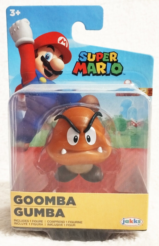 Super Mario 2.5" Figures by Jakks Pacific - Goomba (Wave 34) boxed