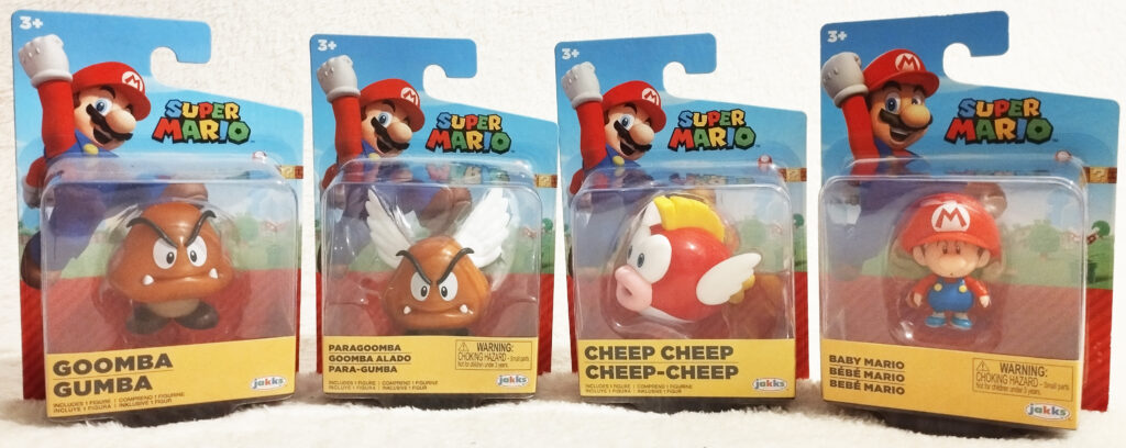 Super Mario 2.5" Figures by Jakks Pacific