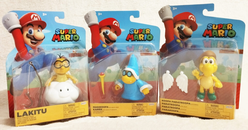 Super Mario 4" Figures by Jakks Pacific