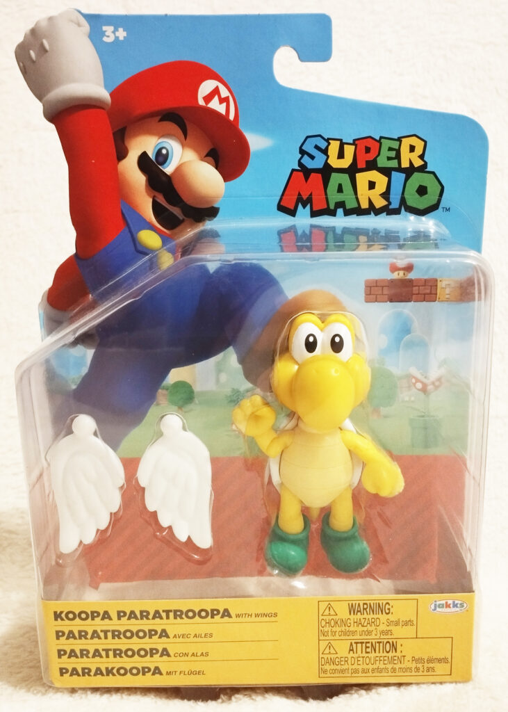 Super Mario 4" Figures by Jakks Pacific - Koopa Paratroopa Wave 24 boxed