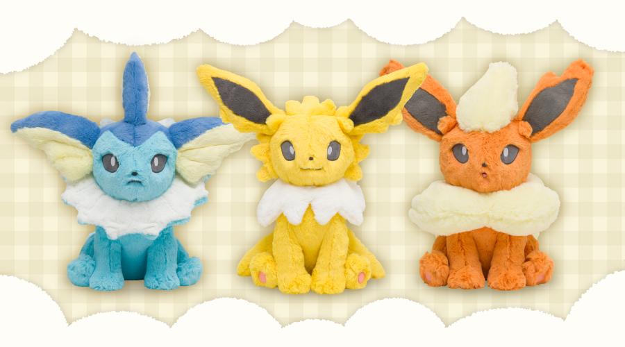 Pokémon Comfy Friends plush by Pokémon Center - Wave 7