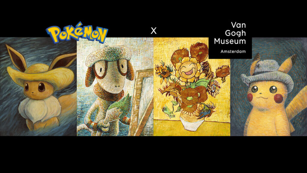 Pokémon Center X Van Gogh Museum