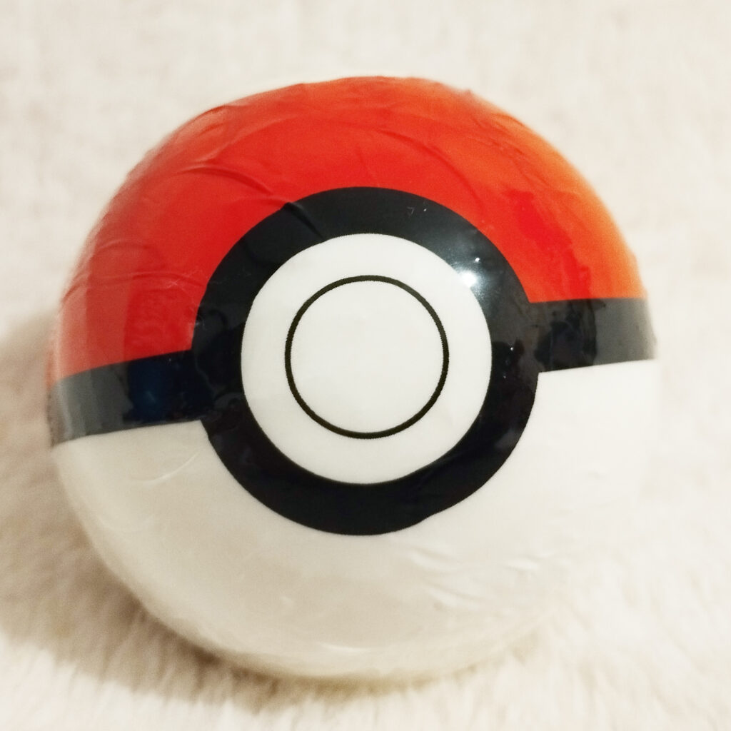 Pokémon Let's Go! Bath Ball by Type by Bandai - Bath Bomb packaging