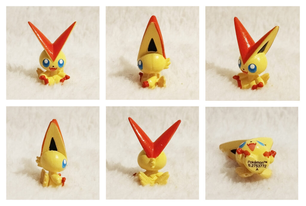 Pokémon Let's Go! Bath Ball by Type by Bandai - Fire Type - Victini