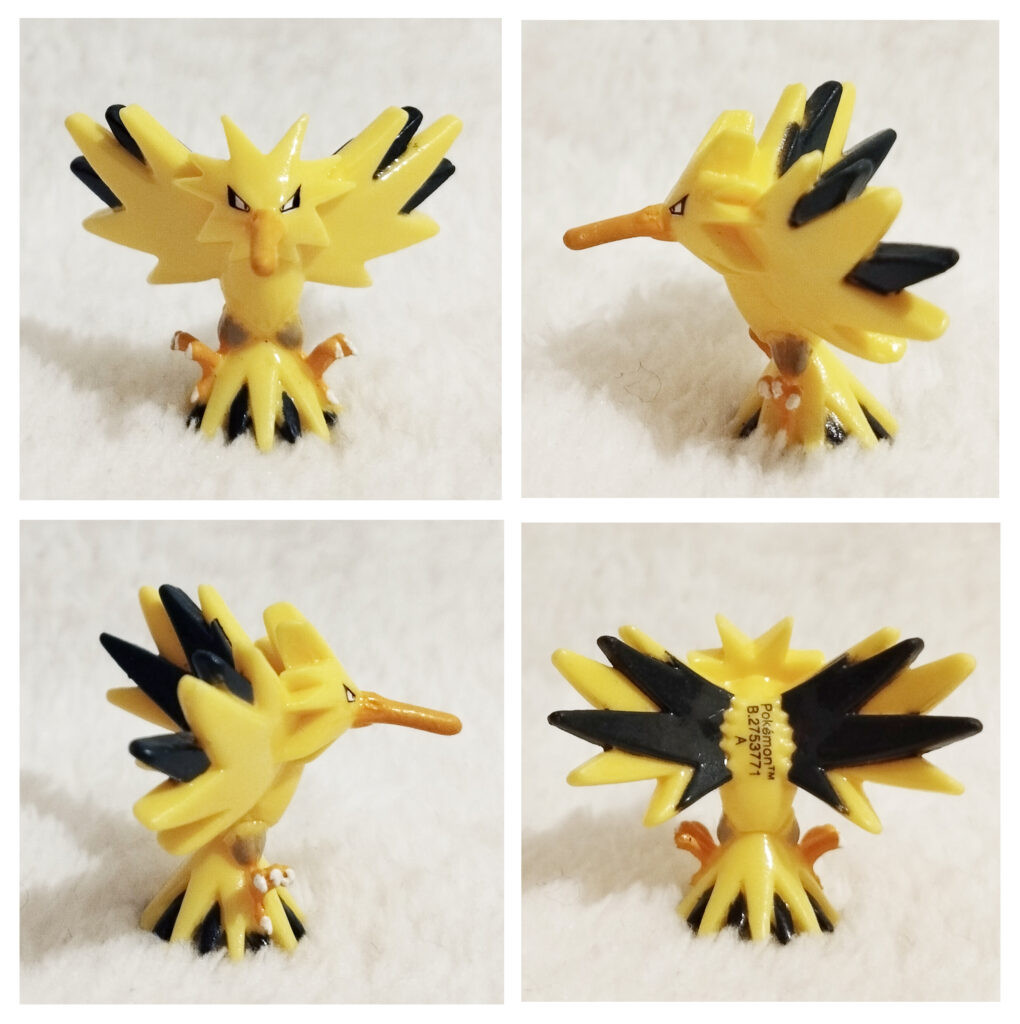 Pokémon Let's Go! Bath Ball by Type by Bandai - Electric Type - Zapdos